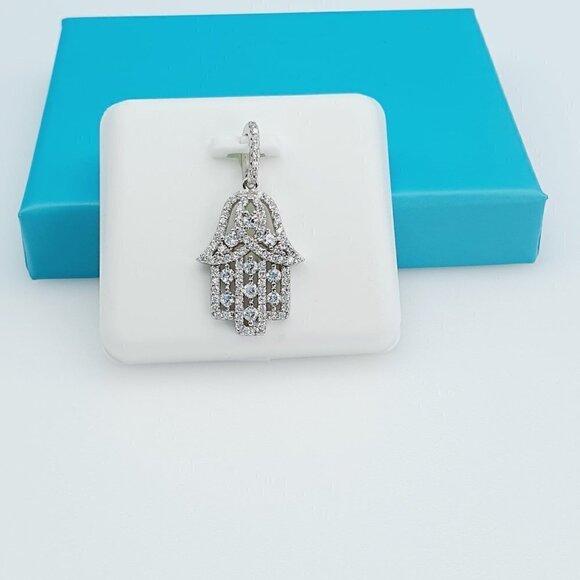 "925 Sterling Silver CZ Beautiful Pendant for Women, 1USPAR4078 - Picture 7 of 11